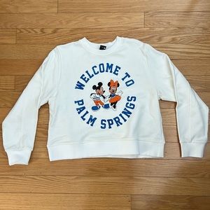 NWT Zara Disney Palm Springs Crewneck